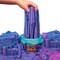 1.5 lbs of Berry Scented Moldable, Stretchable, Expandable Cloud Slime, Blue & Purple Marbled, Slimy Play Sand in Reusable Bucket, Non Stick, Sensory Activity